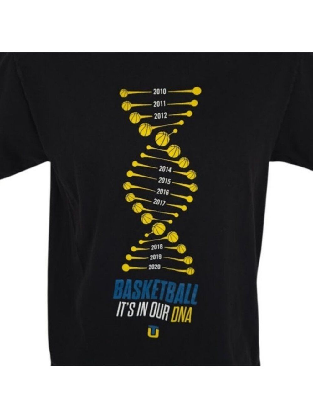 Touro University Matadors T Shirt Mens Size Small Black Nevada Basketball DNA